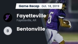 Recap: Fayetteville  vs. Bentonville  2019