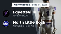 Recap: Fayetteville  vs. North Little Rock  2020