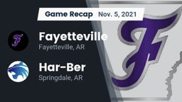 Recap: Fayetteville  vs. Har-Ber  2021
