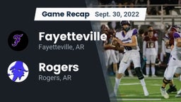 Recap: Fayetteville  vs. Rogers  2022