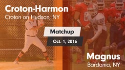 Matchup: Croton-Harmon High vs. Magnus  2016