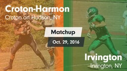 Matchup: Croton-Harmon High vs. Irvington  2016