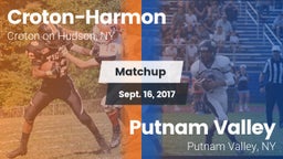 Matchup: Croton-Harmon High vs. Putnam Valley  2017