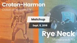 Matchup: Croton-Harmon High vs. Rye Neck  2018