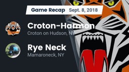 Recap: Croton-Harmon  vs. Rye Neck  2018