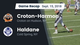 Recap: Croton-Harmon  vs. Haldane  2018