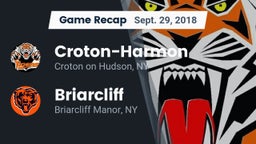 Recap: Croton-Harmon  vs. Briarcliff  2018