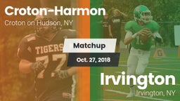 Matchup: Croton-Harmon High vs. Irvington  2018