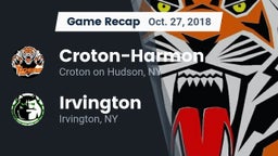 Recap: Croton-Harmon  vs. Irvington  2018