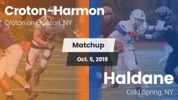 Matchup: Croton-Harmon High vs. Haldane  2019