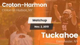 Matchup: Croton-Harmon High vs. Tuckahoe  2019