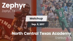 Matchup: Zephyr  vs. North Central Texas Academy 2017