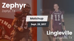 Matchup: Zephyr  vs. Lingleville  2017