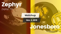 Matchup: Zephyr  vs. Jonesboro  2018