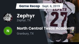 Recap: Zephyr  vs. North Central Texas Academy 2019