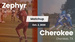 Matchup: Zephyr  vs. Cherokee  2020