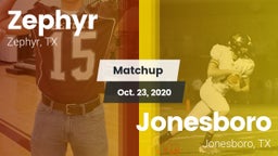 Matchup: Zephyr  vs. Jonesboro  2020