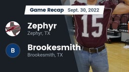 Recap: Zephyr  vs. Brookesmith  2022