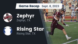 Recap: Zephyr  vs. Rising Star  2023