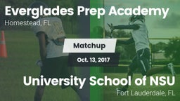 Matchup: Everglades Prep Acad vs. University School of NSU 2017