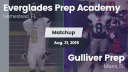 Matchup: Everglades Prep Acad vs. Gulliver Prep  2018