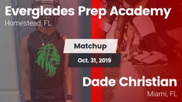 Matchup: Everglades Prep Acad vs. Dade Christian  2019