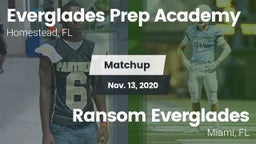 Matchup: Everglades Prep Acad vs. Ransom Everglades  2020