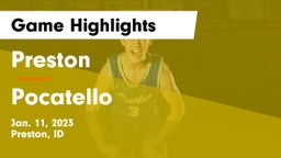 Preston  vs Pocatello  Game Highlights - Jan. 11, 2023