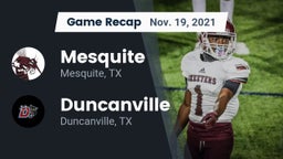 Recap: Mesquite  vs. Duncanville  2021