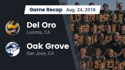 Recap: Del Oro  vs. Oak Grove  2018