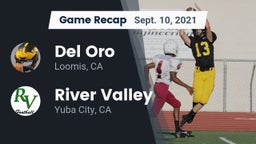 Recap: Del Oro  vs. River Valley  2021