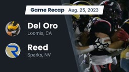 Recap: Del Oro  vs. Reed  2023