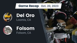 Recap: Del Oro  vs. Folsom  2023