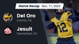 Recap: Del Oro  vs. Jesuit  2023