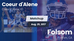 Matchup: Coeur d'Alene High vs. Folsom  2017