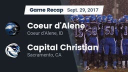 Recap: Coeur d'Alene  vs. Capital Christian  2017