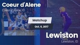 Matchup: Coeur d'Alene High vs. Lewiston  2017