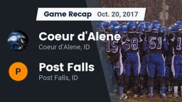 Recap: Coeur d'Alene  vs. Post Falls  2017