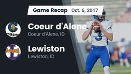 Recap: Coeur d'Alene  vs. Lewiston  2017