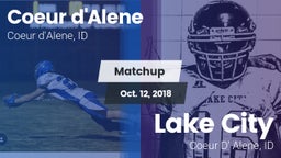 Matchup: Coeur d'Alene High vs. Lake City  2018