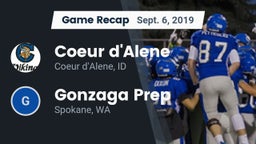 Recap: Coeur d'Alene  vs. Gonzaga Prep  2019