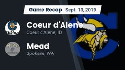 Recap: Coeur d'Alene  vs. Mead  2019