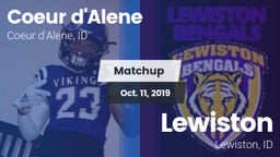 Matchup: Coeur d'Alene High vs. Lewiston  2019