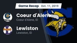 Recap: Coeur d'Alene  vs. Lewiston  2019