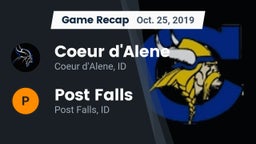 Recap: Coeur d'Alene  vs. Post Falls  2019