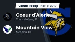 Recap: Coeur d'Alene  vs. Mountain View  2019