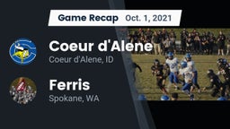 Recap: Coeur d'Alene  vs. Ferris  2021