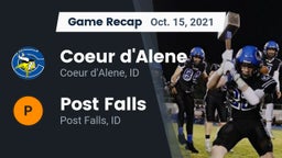 Recap: Coeur d'Alene  vs. Post Falls  2021