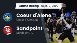 Recap: Coeur d'Alene  vs. Sandpoint  2022