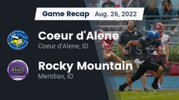 Recap: Coeur d'Alene  vs. Rocky Mountain  2022